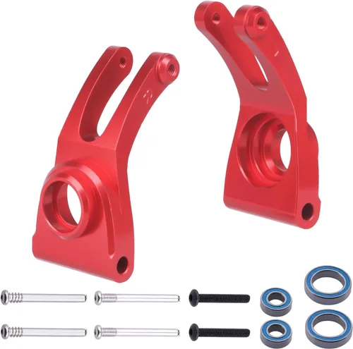 Miniatura 6 de Hobbypark Bujes traseros de aluminio para Arrma 1/10 Granite 4X4, Typhon, Big Rock, Senton, Reemplazo de AR330467, piezas opcionales (azul marino)