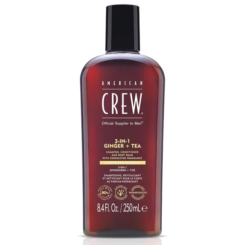 Miniatura 12 de American Crew Champú, acondicionador y gel de baño para hombres, 3 en 1, 3.3 onzas líquidas