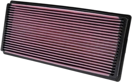 K&N Filtro de aire de motor de por vida original de alto flujo: Aumento de potencia: Premium, Lavable: Compatible con Jeep 1996-2006: Wrangler, TJ,