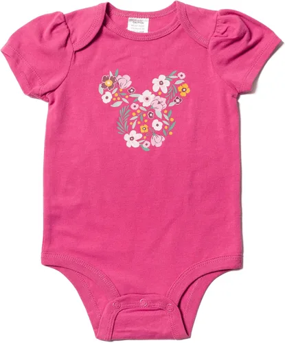Miniatura 4 de Disney Mickey Mouse Minnie Mouse - Body de peluche para niñas recién nacidas a bebés