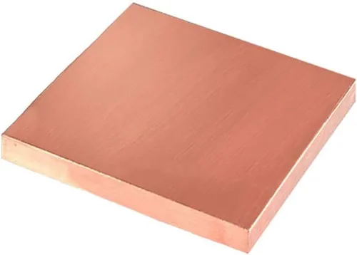 Hoja de metal de cobre puro 99.9% Bloque de cobre puro T2 Barra plana de cobre Ancho 20mm/0.8inch Espesor 0.787 in Longitud,0.787 in