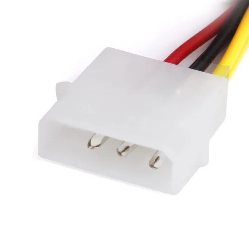 Miniatura 2 de 4 pines macho Molex a 6 pines hembra PCI-Express PCIE tarjeta de video convertidor de corriente adaptador de cables conectores para tarjetas