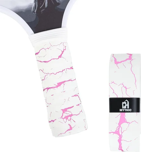 Miniatura 13 de DH Mythic Premium Gruesa Cinta de Reemplazo para Pickleball, Tenis y Pádel Envoltura de Raqueta Acolchada, Antideslizante, Resistente al Sudor