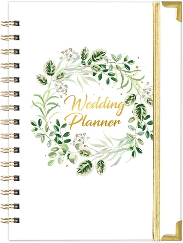 Miniatura 9 de Tullofa Planificador de Bodas – Libro Planificador de Bodas y Organizador para la Novia con 5 Secciones con Pestañas, 6.5 x 8.75 pulgadas, Tapa Dura