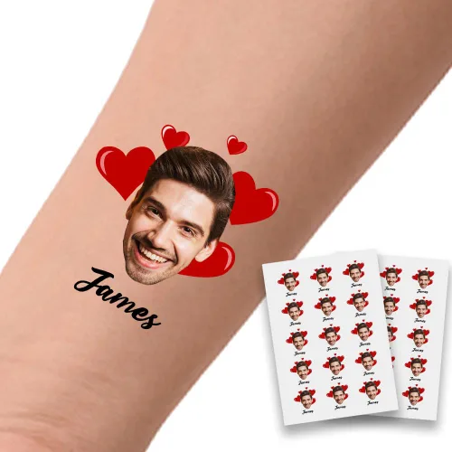 Miniatura 16 de Tatuajes temporales personalizados para fiestas, tatuajes divertidos de cerveza, regalo de cumpleaños para adultos, amigas, mujeres y hombres