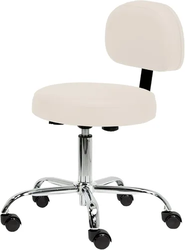 Miniatura 11 de EARTHLITE Taburete de dibujo de salón de masaje neumático, sin fugas (frente a hidráulico), ajustable, rodante, sin CFC / silla facial de spa médico