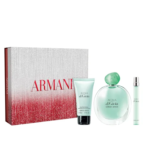 Armani Beauty – Acqua di Gioia – Eau de Parfum – Fragancia floral afrutada para mujer – Limón Primofiore, jazmín acuático, notas de madera de cedro