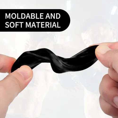 Miniatura 5 de Kathfly 50 piezas de protectores bucales de fútbol, piezas de protección deportiva a granel, férulas atléticas de silicona, accesorios de fútbol