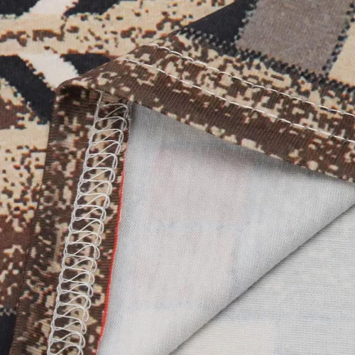 Miniatura 7 de Ollysqiar Camisetas sin mangas con estampado étnico vintage para mujer, cuello en V, para dormir
