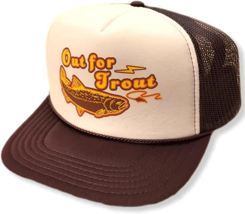 Miniatura 34 de ThatsRad Out for Trout Corduroy Snapback Sombrero Gorra Pesca con Mosca Pescador