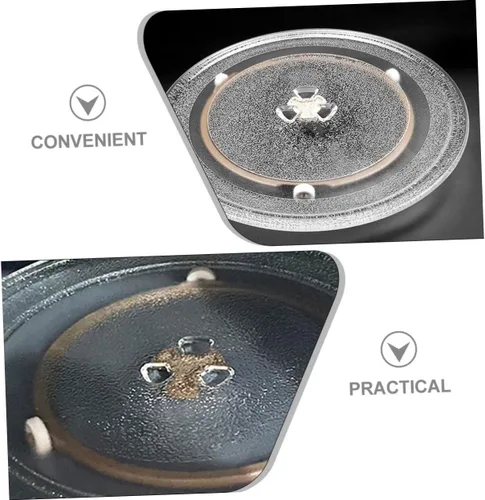 Miniatura 7 de Anillo giratorio para microondas, placa circular para microondas, anillo giratorio para placa, plástico resistente, instalación simple, suministros