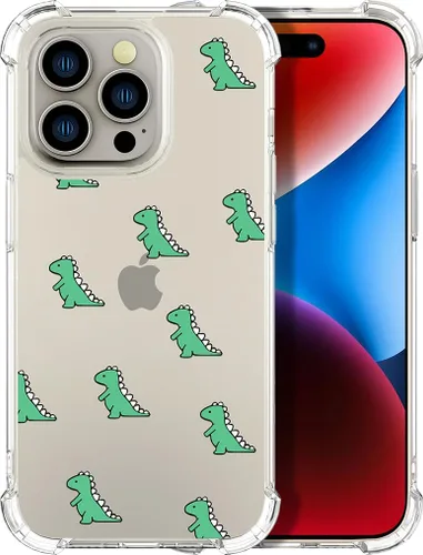 Miniatura 38 de Compatible con iPhone 14, funda transparente y bonita para mujeres y niñas, diseño floral, diseño floral femenino, funda para teléfono 14
