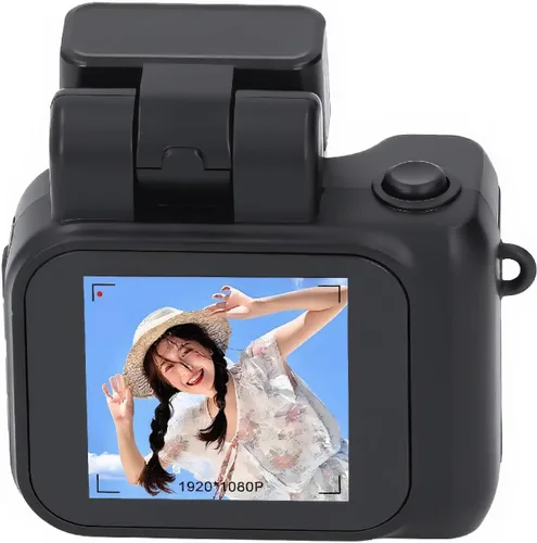 Miniatura 10 de Mini cámara con llavero, el amigo de bolsillo HD más pequeño del mundo, cámara de fotos y video KeyCam con 6 filtros, duración de la batería de 100