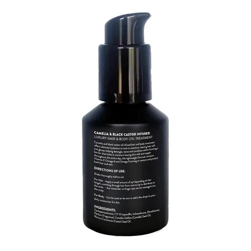 Miniatura 4 de Hair Oyl - Aceite para el crecimiento del cabello para cabello seco, encrespado y dañado con camelia y aceites de ricino negro, aceite ligero