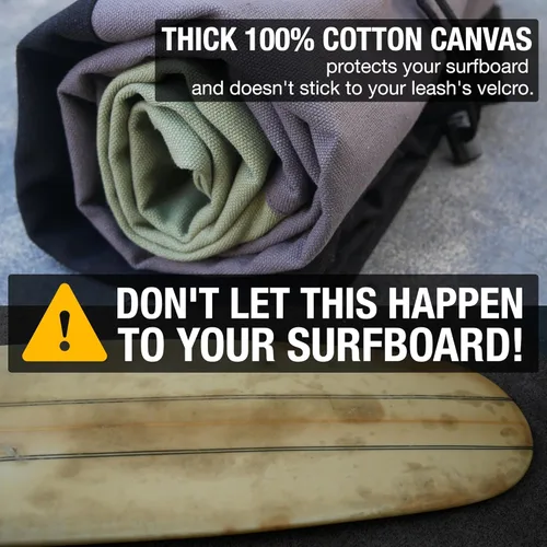 Miniatura 5 de Ho Stevie! Funda de lona para tabla de surf, sin cera derretida en el coche, protección contra el sol/ding