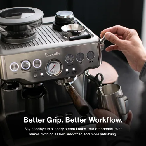 Miniatura 3 de Productos de café CREMA Palanca de vapor de repuesto para máquinas de espresso Breville Diseño ergonómico de acero inoxidable Compatible