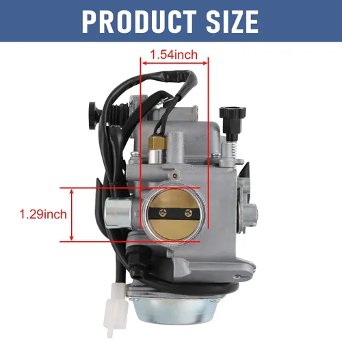 Miniatura 5 de Carburador compatible con Honda TRX350ES/FE/FM/TE/TM Rancher 2000-2006, TRX450FE/FM/ES/S Foreman 1998-2004, TRX350/300FW Fourtrax