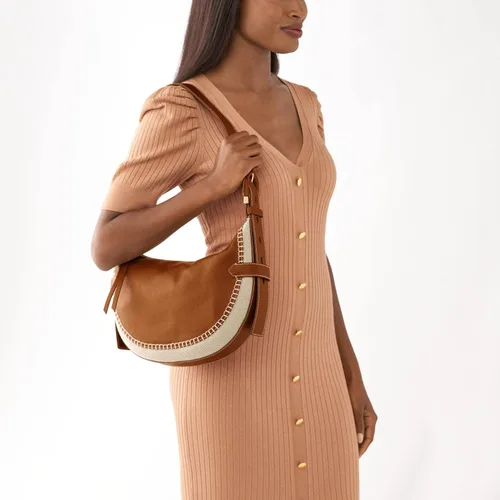 Miniatura 4 de Fossil Harwell - Bolso tipo hobo de cuero ecológico para mujer
