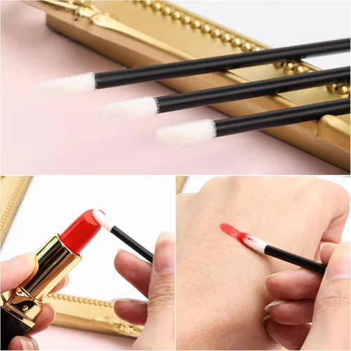 Miniatura 3 de 100pcs desechable Lip Gloss Aplicadores Lipstick wands Kits de Herramienta