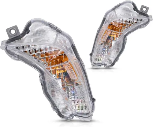 Miniatura 5 de Para Toyota Camry - Conjunto de luz de señal de giro 2015 2016 2017 par lado conductor y pasajero modelo LE/SE Reemplazo para TO2530153, TO2531153