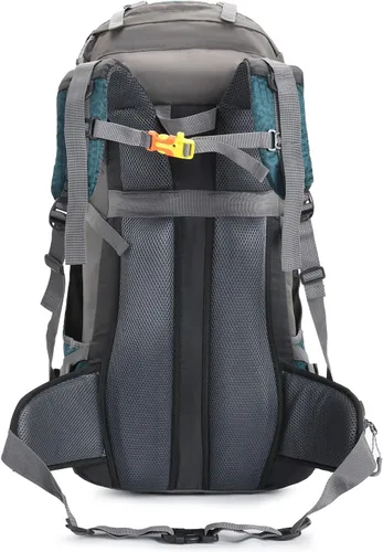 Miniatura 9 de Bseash Mochila impermeable de 60 L para senderismo y campamento con cubierta para lluvia, mochila grande para deportes al aire libre, mochila