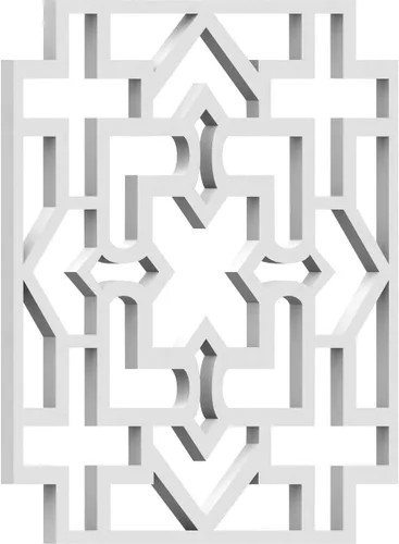 Miniatura 54 de Wise Paneles decorativos de madera con calado, extra pequeños, 7 3/8 pulgadas de ancho x 7 3/8 pulgadas de alto x 1/4 pulgadas de alto, roble rojo