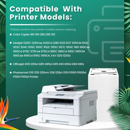 Miniatura 2 de GREENBOX Cartucho de tinta de alto rendimiento remanufacturado para HP 45 51645 51645A para copiadora a color 180 Deskjet 820Cse 830 850 870 890 930