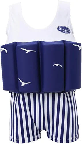 Miniatura 13 de Traje de baño de una pieza para bebés y niños con protección solar UPF 50+ para playa, piscina y juegos de verano para niños y niñas Dinosaurio azul