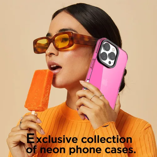 Miniatura 23 de AICase Funda protectora para iPhone 16 compatible con iPhone 16, delgada, ligera, transparente [no amarillenta] Diseño vibrante