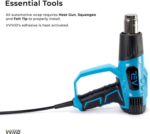 Miniatura 6 de VViViD+ - Rollo de película de vinilo con acabado verdadero brillante, tipo fibra de carbono, negro (1 pie x 1.5 metros)