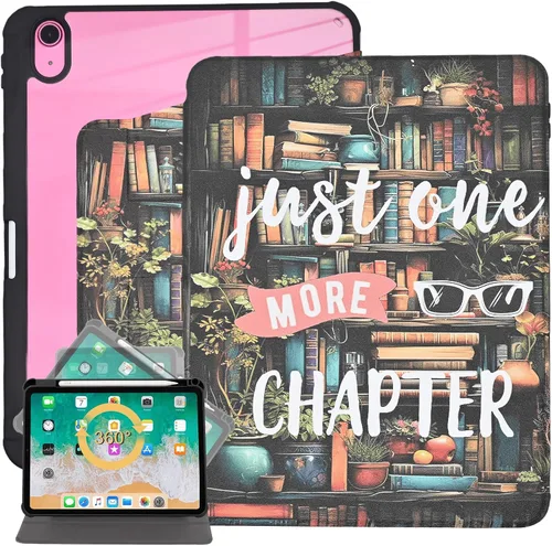 Miniatura 8 de Funda giratoria para iPad Air de 11 pulgadas (M3/M2-2025/2024), iPad Air de 4ª/5ª generación 2022/2020 de 10.9 pulgadas, funda de piel sintética