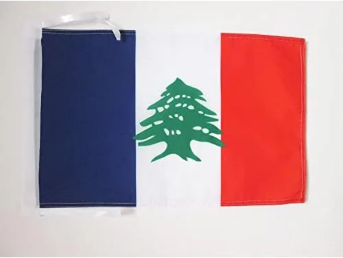 Miniatura 1072 de Bandera de México AZ FLAG, 45.7 x 30.5 cm, con cordones - Pequeñas banderas mexicanas de 30 x 45 cm - Bandera de 45.7 x 30.5 cm