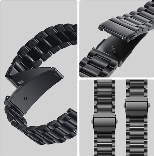 Miniatura 3 de Band Compatible with Samsung Galaxy Watch 7 6 5 4 Band 40mm 44mm 45mm/Watch 6 4 Classic 42mm 46mm 43mm 47mm,Metal Stainless Steel Bands Strap Men