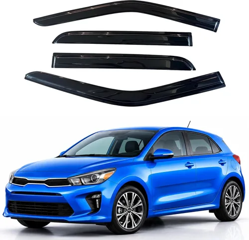 Miniatura 116 de Visor para ventana IG para Hyundai Venue 2020-2023, protector contra la lluvia, adhesivo extra duradero, deflector de viento para lado