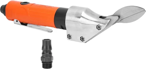 Tijeras de aire resistentes de 1/4 pulgadas 2500rmp cortador de metal neumático Tijeras de cuchilla recta de acero Herramientas industriales para