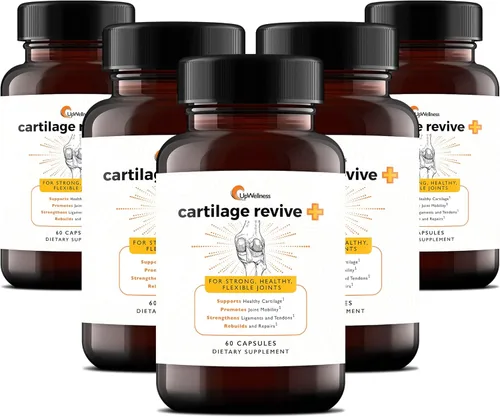 Miniatura 9 de UpWellness Cartilage Revive + Suplemento de apoyo articular para hombres y mujeres con colágeno tipo II para articulaciones – Sulfato