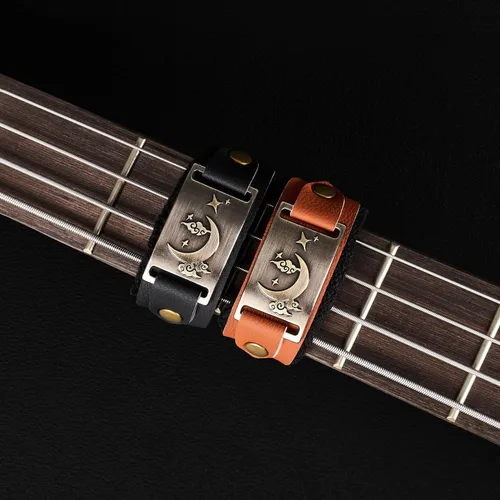 Miniatura 5 de Silenciador de cuerdas para guitarra – Ajustable amortiguador de cuerdas para guitarras acústicas y eléctricas Reducción de ruido del diapasón