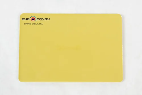 Miniatura 4 de Eye Candy Pasta de pigmento beige amarillo arena (2 oz/RAL 1002) Pasta de arte epoxi, resina altamente pigmentada Arte de resina Carpintería