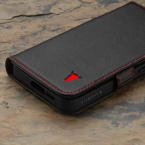 Miniatura 7 de TORRO Funda compatible con Samsung Galaxy S24 5G – Funda de piel premium tipo cartera con función atril y ranuras para tarjetas