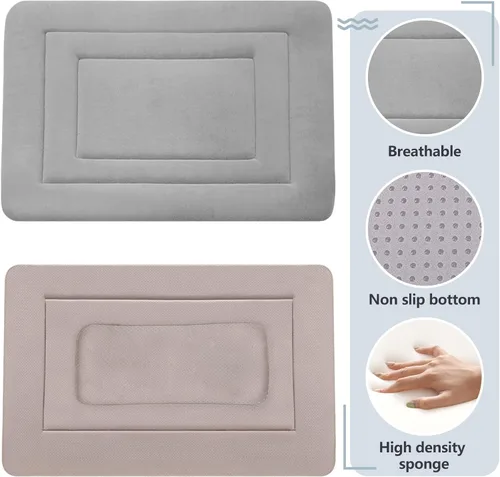 Miniatura 2 de Cama para perro, alfombrilla suave para cama de perro, 36 pulgadas, parte inferior antideslizante, lavable para perros medianos y grandes, colchón