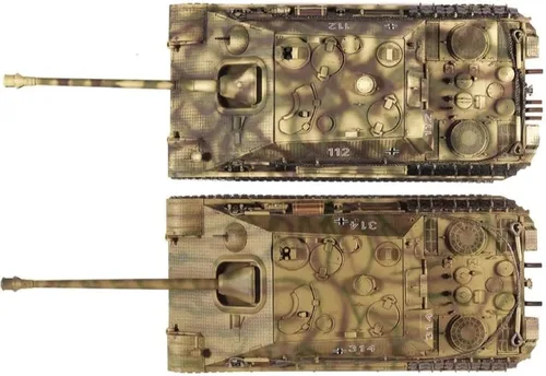 Miniatura 7 de Academy 13539 1/35 Destructor de tanques pesados alemán Jagdpanter G1 Modelo de plástico