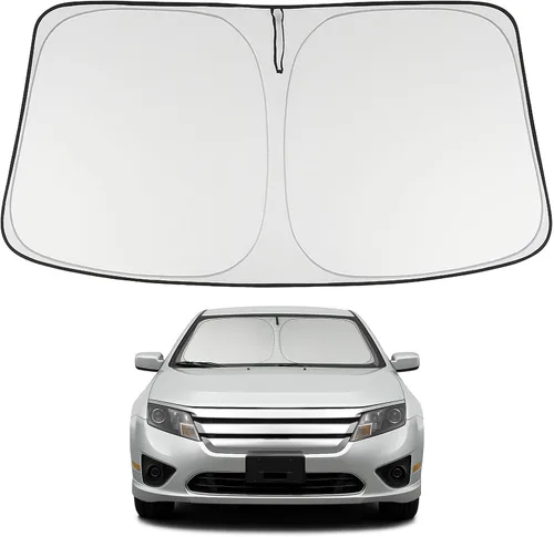 Miniatura 78 de Proadsy Parasol para parabrisas actualizado 2025, ajuste personalizado Dodge RAM 1500 2Dr 2019-2024 2025, 4 capas, plegable, protector de parasol