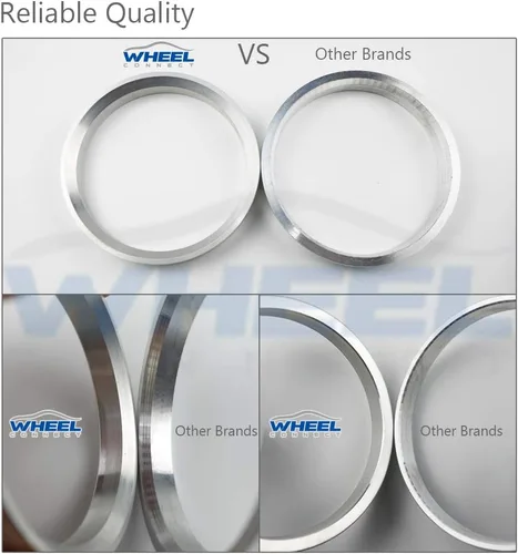 Miniatura 5 de Anillos centradores de rueda WHEEL CONNECT, de 72.1 a 54.1, juego de 4, anillos de buje de aleación de aluminio, diámetro exterior: 72.1 - diámetro