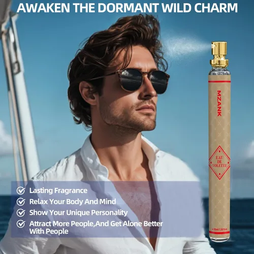 Miniatura 3 de MZANK Regalo del día del padre para marido, regalos para él, paquete de 4 colonias para hombres, perfume para él, regalos del día de San Valentín