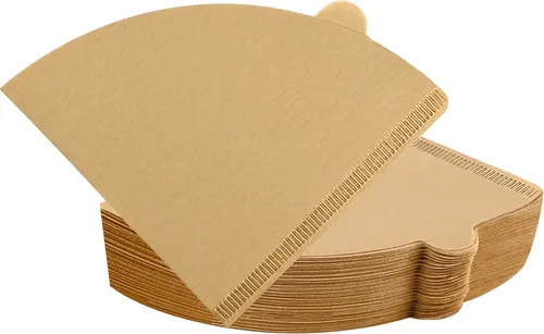 Miniatura 8 de Filtro de café, filtros de café en cono 2, filtro para verter sobre café v60 y cafetera de goteo, 1-4 tazas, 100 unidades, filtros de café