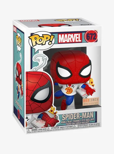 Miniatura 4 de Funko Pop! Marvel #672 - Spider-Man [con pizza] Exclusivo