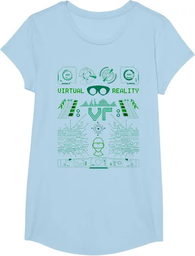 Miniatura 10 de Camiseta de realidad virtual VR Retro Gamers, Negro, S