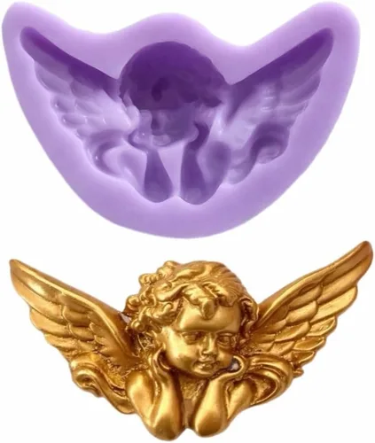Cherub, ángel, ángeles (segunda imagen de medidas, sin devoluciones) Molde de silicona por Oh! Sweet Art