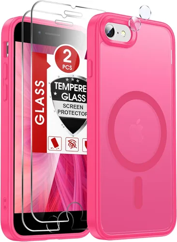 Miniatura 47 de LeYi Funda para iPhone XR: con protector de pantalla X2 + 2 funda para cámara [compatible con MagSafe] Funda protectora magnética i iphoneXR