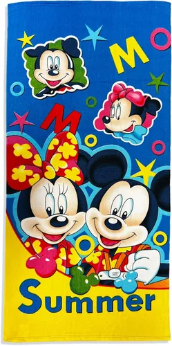 Miniatura 8 de Disney Mickey Mouse Happy Mickey 1 Finger up! Toalla Niños Microfibra Rojo